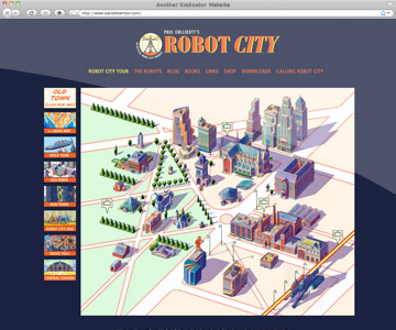 Robot City - Kralinator Web Design
