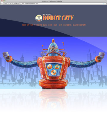 Kralinator Web Design - Robot City